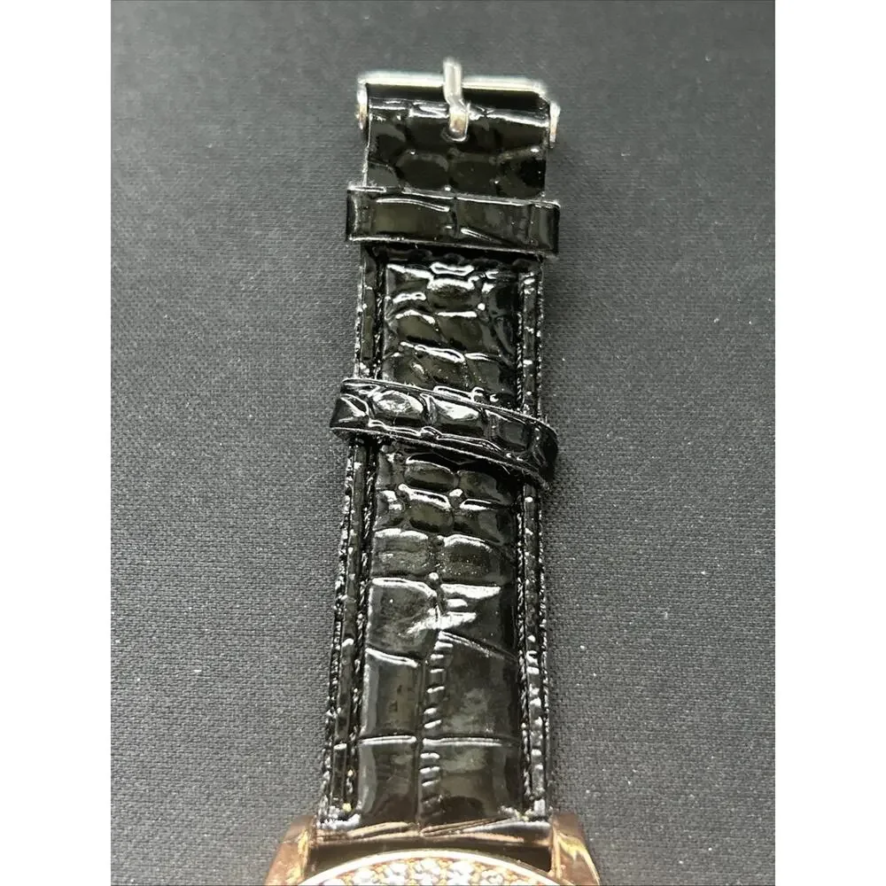Rose Gold Tone Butterfly Dial Women’s Quartz Watch